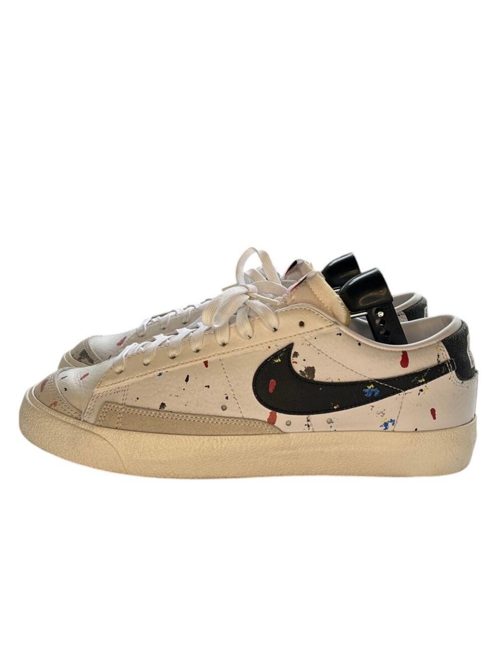 Mens Nike Blazer Low 77 DJ1517-100 Leather Athletic Sneaker Shoes SZ 10 White